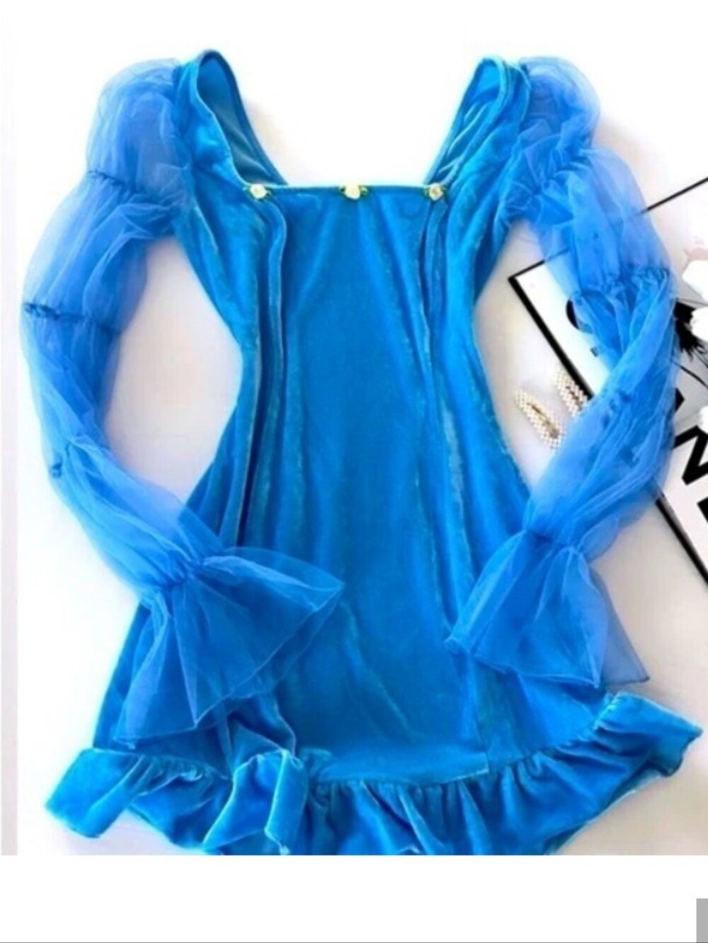 NEW | Sugar Thrillz | Sky Soft Spirit Velvet Mini Small Festival 90s Y2K